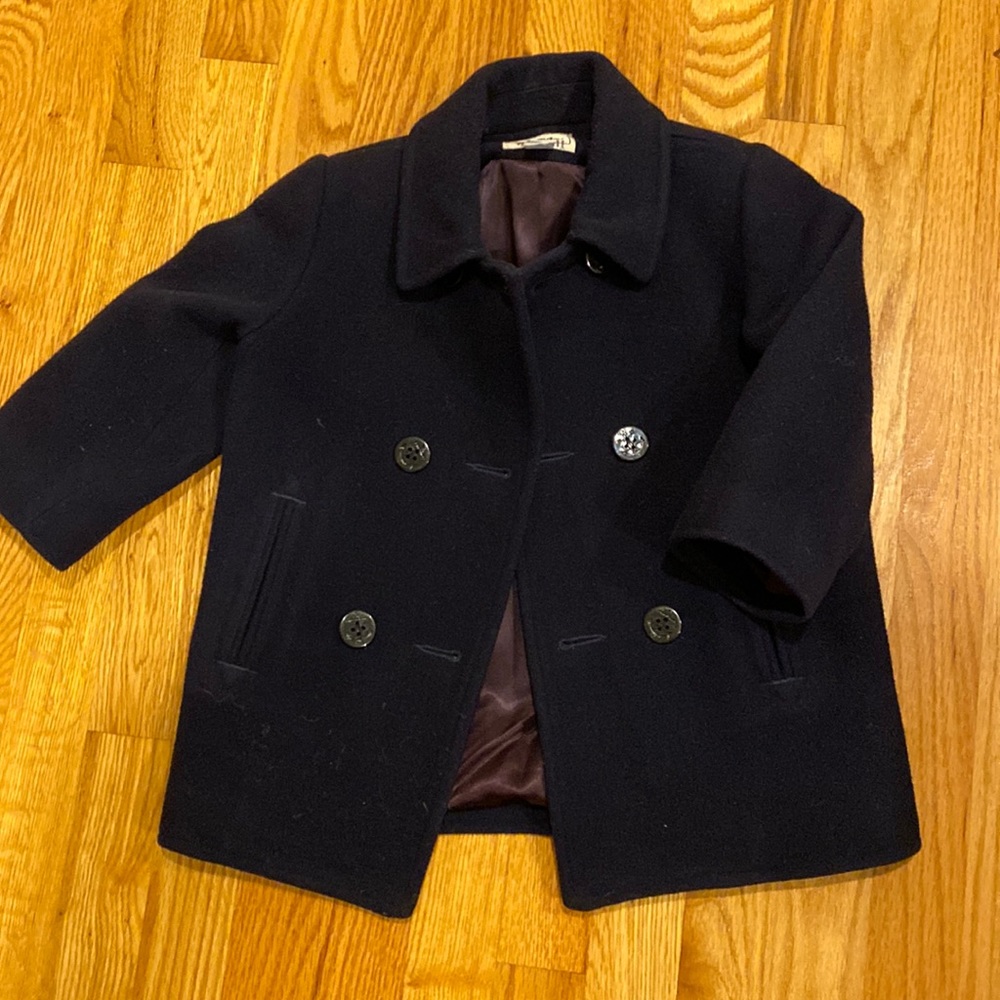 Navy blue 4T pea coat